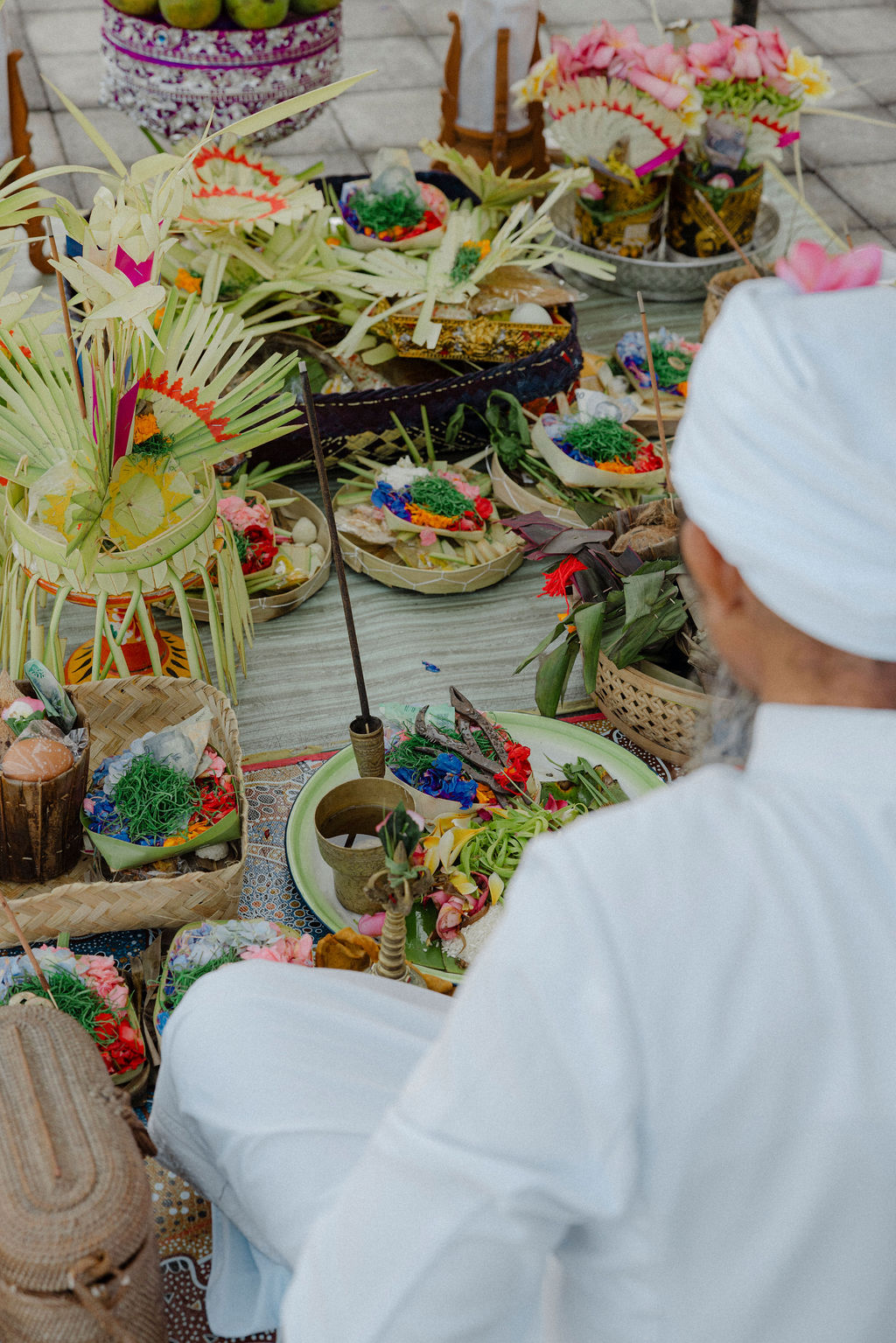 Religious rituals in Bali